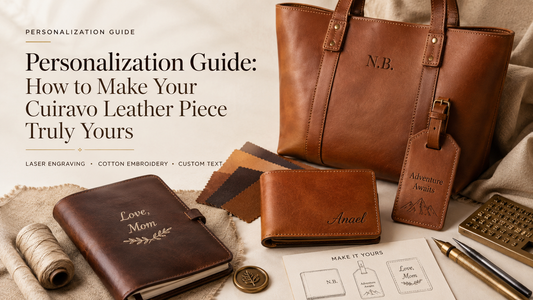 Personalization Guide: How to Make Your Cuiravo Leather Piece Truly Yours