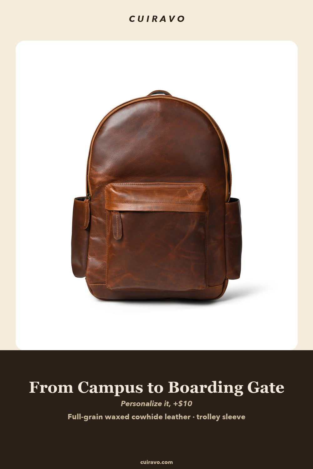 full grain leather backpack Send Personalized gifts to your loved one with personal touch this season