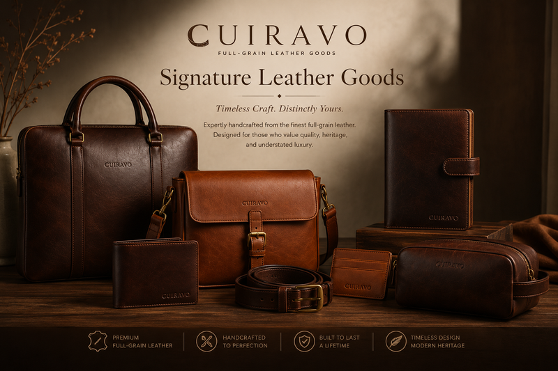 Cuiravo Signature Leather Goods