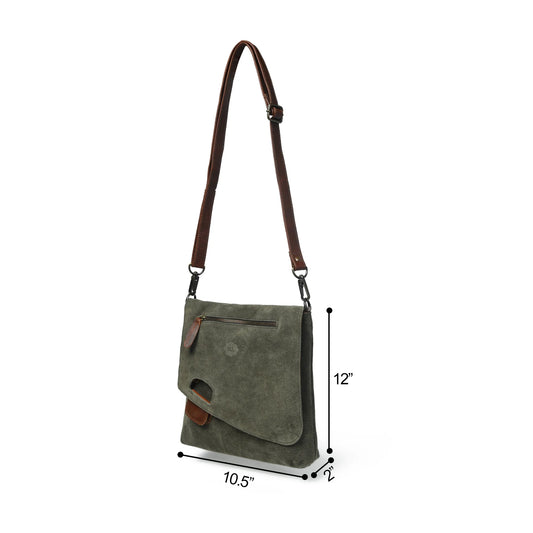 Cuiravo Mira Suede & Leather Shoulder Bag