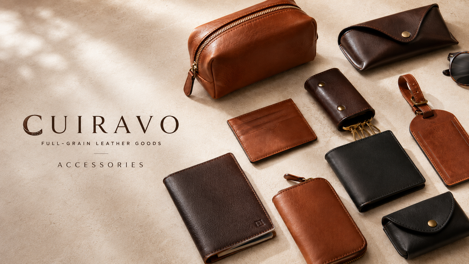 Cuiravo Accessories image layout of different available products found on collections page