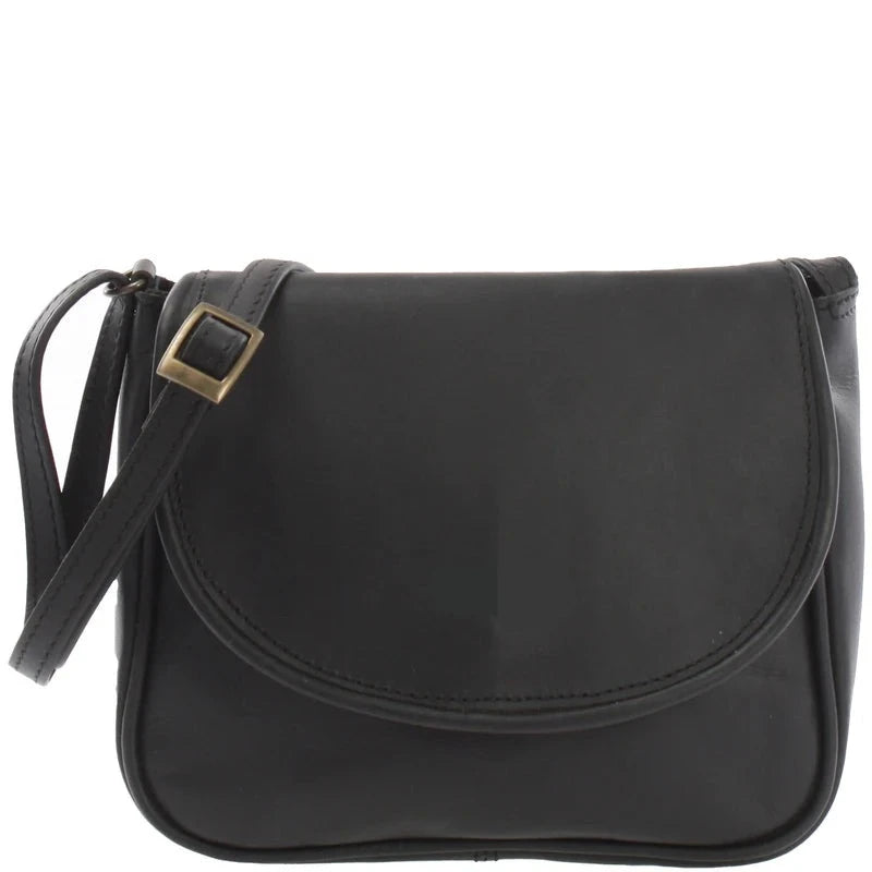 Cuiravo Elara Mini Suede & Leather Crossbody Bag